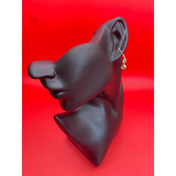 Lauren Ralph Lauren Jewelry - Lauren Ralph Lauren Gold-Tone Cubic Zirconia Double Drop 1-1/3" Earrings NWT